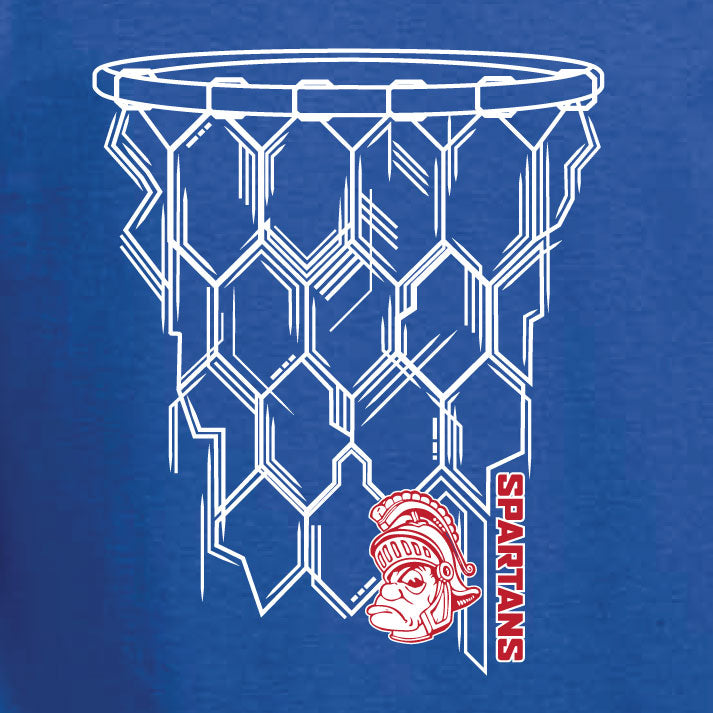 "Geometric Hoop" on Ladies' Under Armour T-Shirt