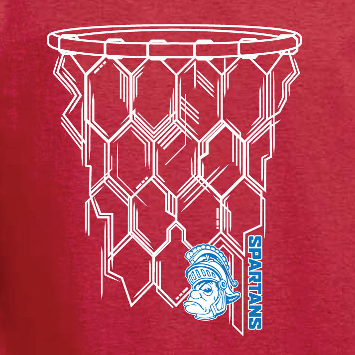 "Geometric Hoop" on Men's Under Armour T-Shirt