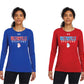 "Tiered Design" on Ladies' Under Armour Long Sleeve T-Shirt